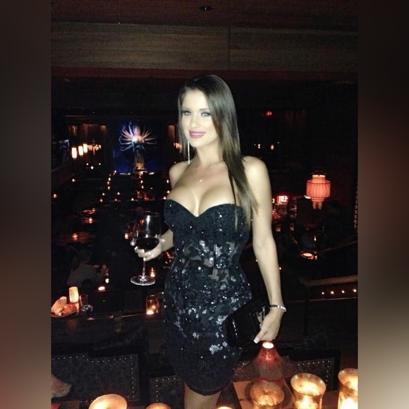 Jovani Dresses & Skirts - ✨ JOVANI Beaded Black Lace Corset Dress – Perfect for Prom! ✨